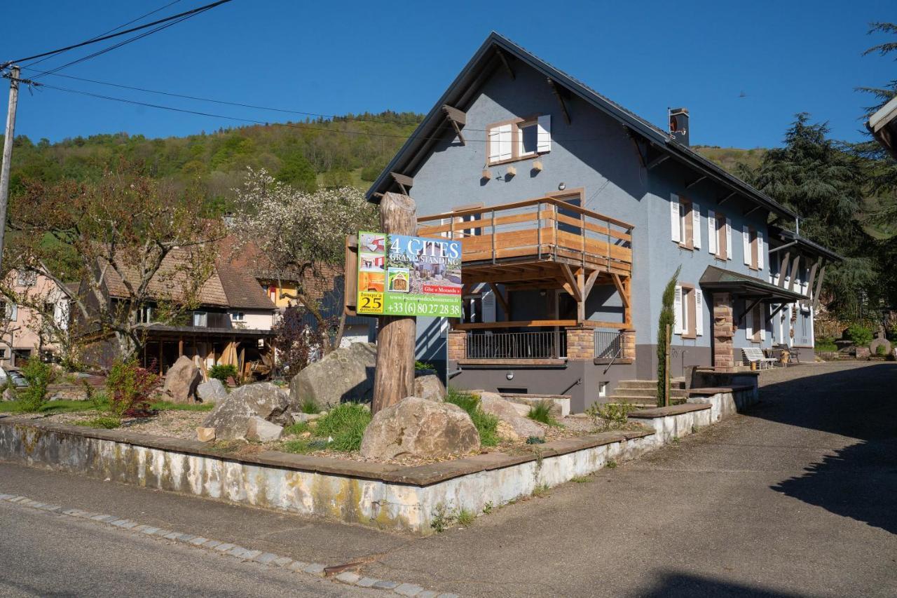Locations Des 3 Sommets Avec Sauna Et Spa En Alsace Sondernach Buitenkant foto