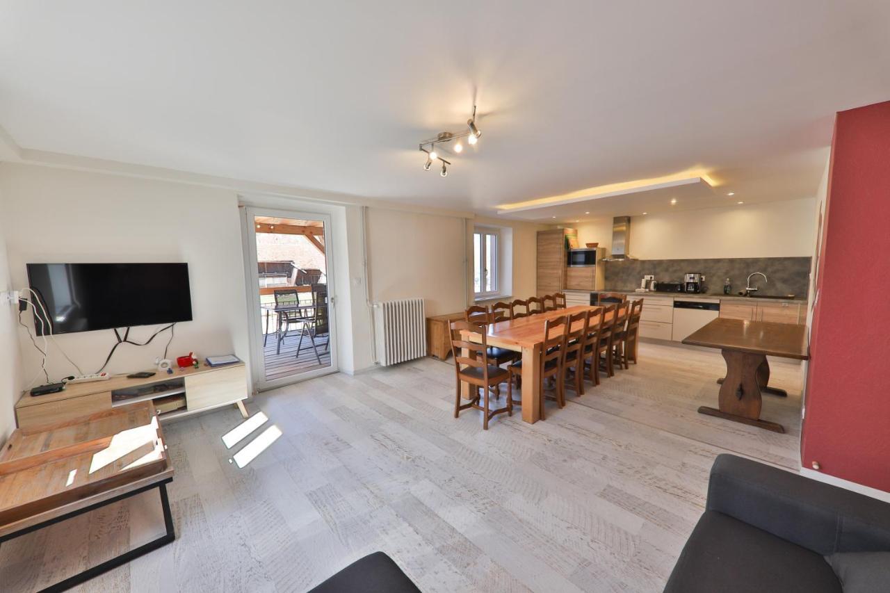 Locations Des 3 Sommets Avec Sauna Et Spa En Alsace Sondernach Buitenkant foto